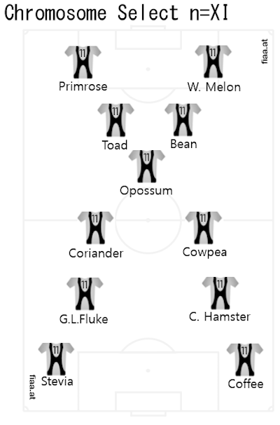 Chromosome teamsheet